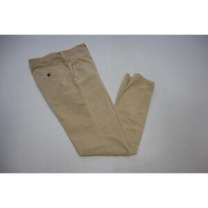 American Eagle Next Level Flex Khaki Pants Slim Straight Brown Mens 30 x 32